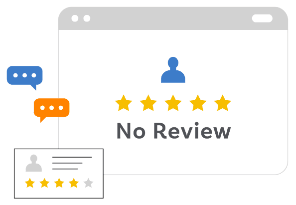 No reviews yet illustration