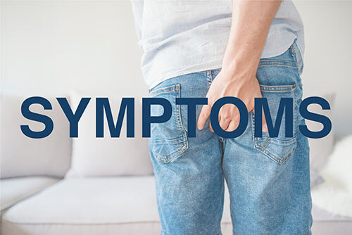 symptoms of thrombosed