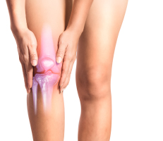 Ligament or ACL (Anterior Cruciate Ligament) tear in the knee.