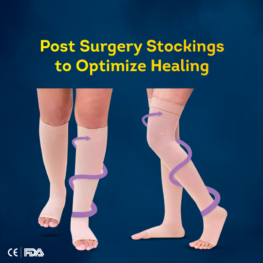 Thigh High Compression Stockings 20-30 mmHg Medical Surgical Socks Varicose  Vein | eBay