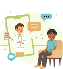 CT scan consultation image